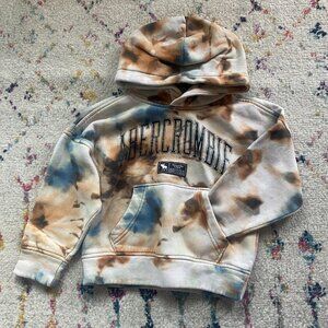 Abercombie Fitch Hoodie Kids 5/6 Tie Dye Outdoors